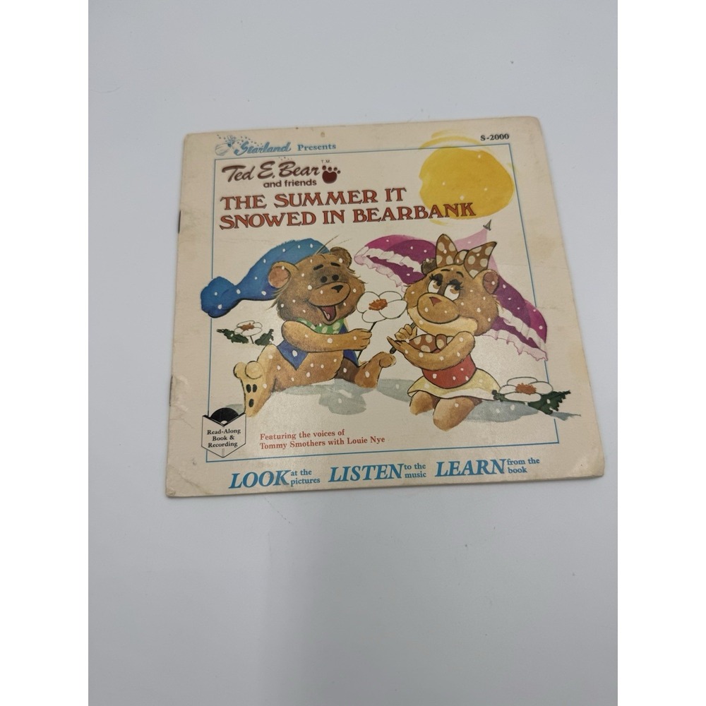 Starland presents Ted E Bear and friends the summer it snowed in Bearbank 1983
